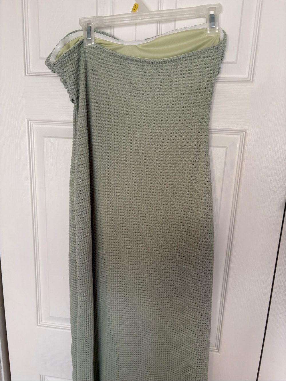 Strapless Knot-Front Maxi Dress - Picture 3 of 5